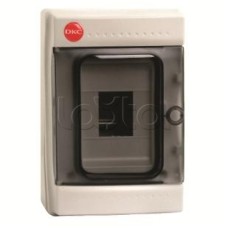 Щиток настенный с дверцей, 4 модуля, IP65, цвет серый DKC 85604